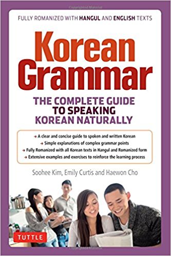 Photo Of Book Cover For The Book Entitled Korean Grammar: The Complete Guide To Speaking Korean Naturally