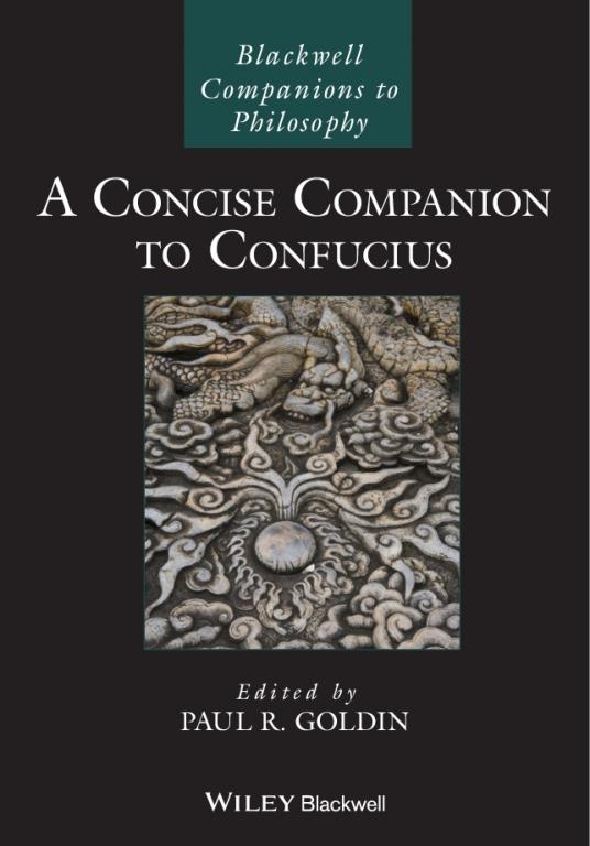 Photo Of Book Cover For The Book Entitled A Concise Companion To Confucius