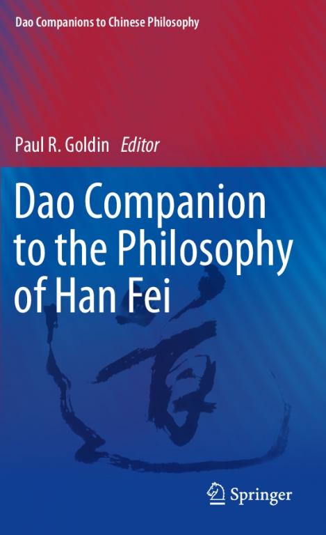 Photo Of Book Cover For The Book Entitled Dao Companion To The Philosophy Of Han Fei