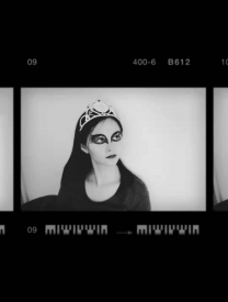 Me in Black Swan Make-up